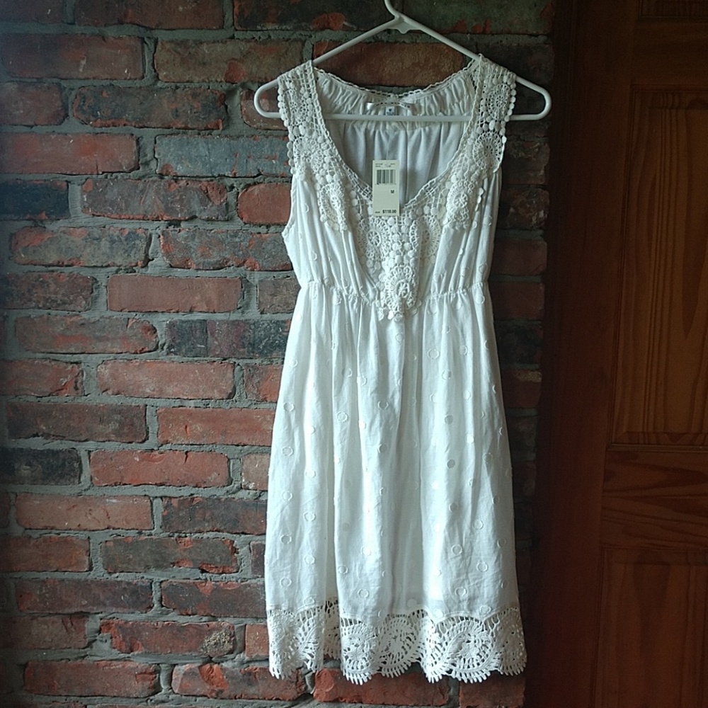 White dress